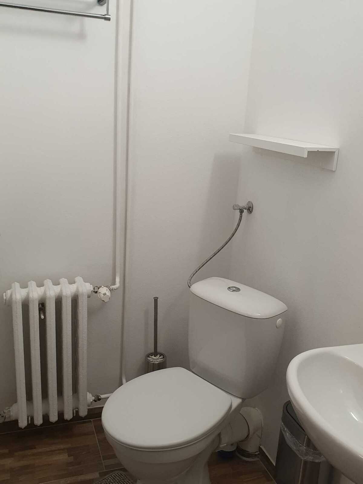 Pokoj 3 – Čtyřlůžkový se sociálním zařízením na pokoji